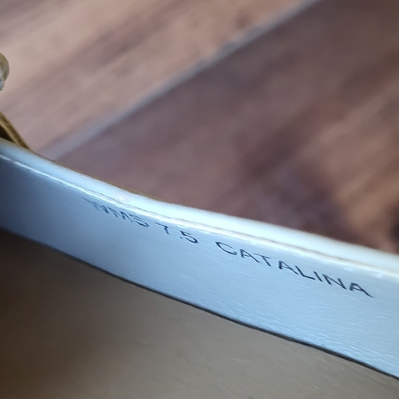 DV by Dolce Vita Cream Catalina Flats with Chunky Sole - Size 7.5 - Picture 4 of 5